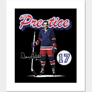 Dean Prentice New York R Retro Script Posters and Art